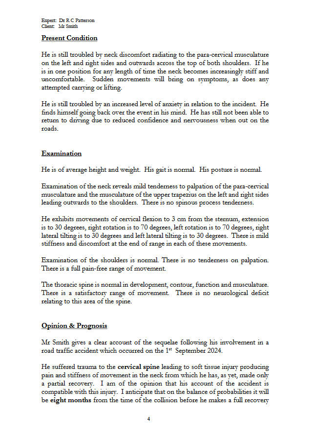 Sample Report page 4